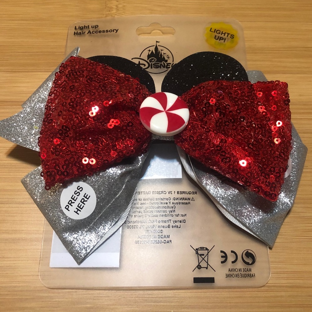 Minnie Mouse Light Up Bow